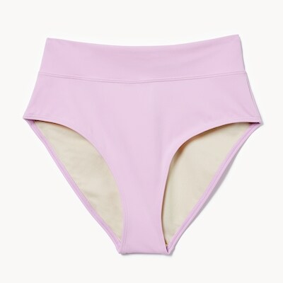 High Rise Bikini Bottom - Light Lilac