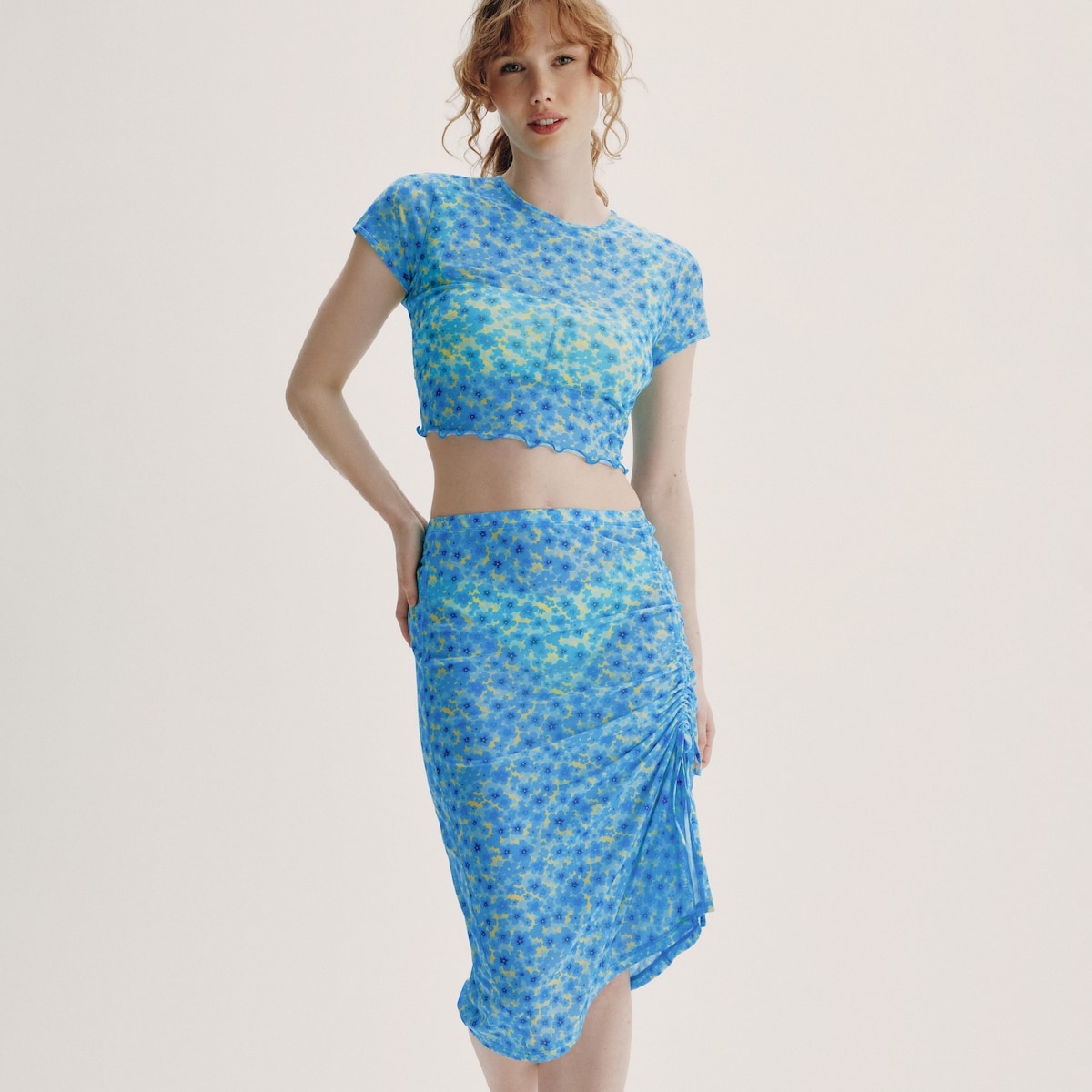 Mesh Skirt Cover-Up
