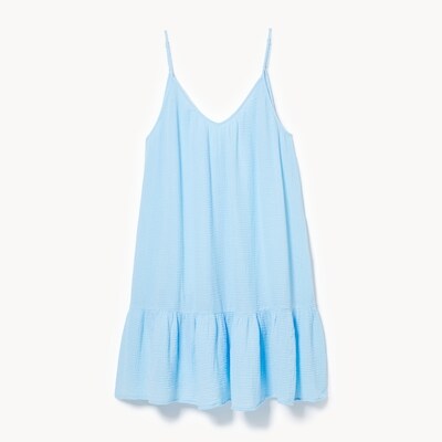 Swing Dress Cover-Up - Pastel Blue