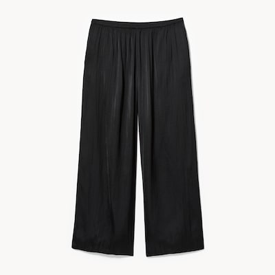 Crepe Satin Pant - JF Black
