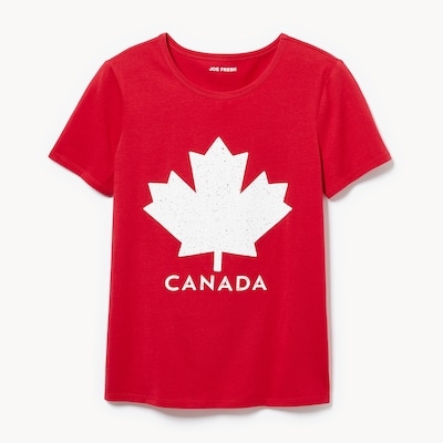 Joe Fresh Active Canada Crew Neck T-Shirt 1 ea, $12.00/1ea