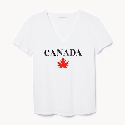 Joe Fresh Active Canada V-Neck T-Shirt 1 ea, $12.00/1ea