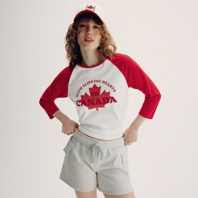 Active Canada Baseball T-Shirt - White