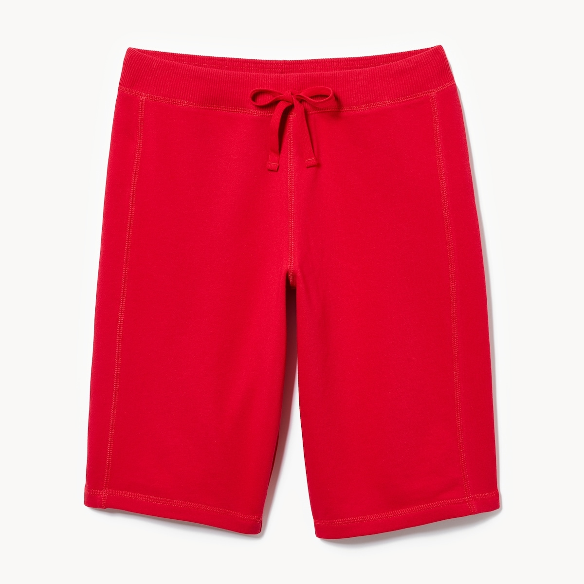 Short sport essentiel en ratine boucle - Rouge