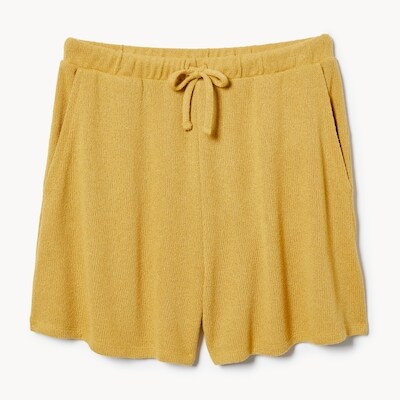 Knit Relaxed Short - Gold