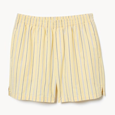 Poplin Short - Pastel Yellow
