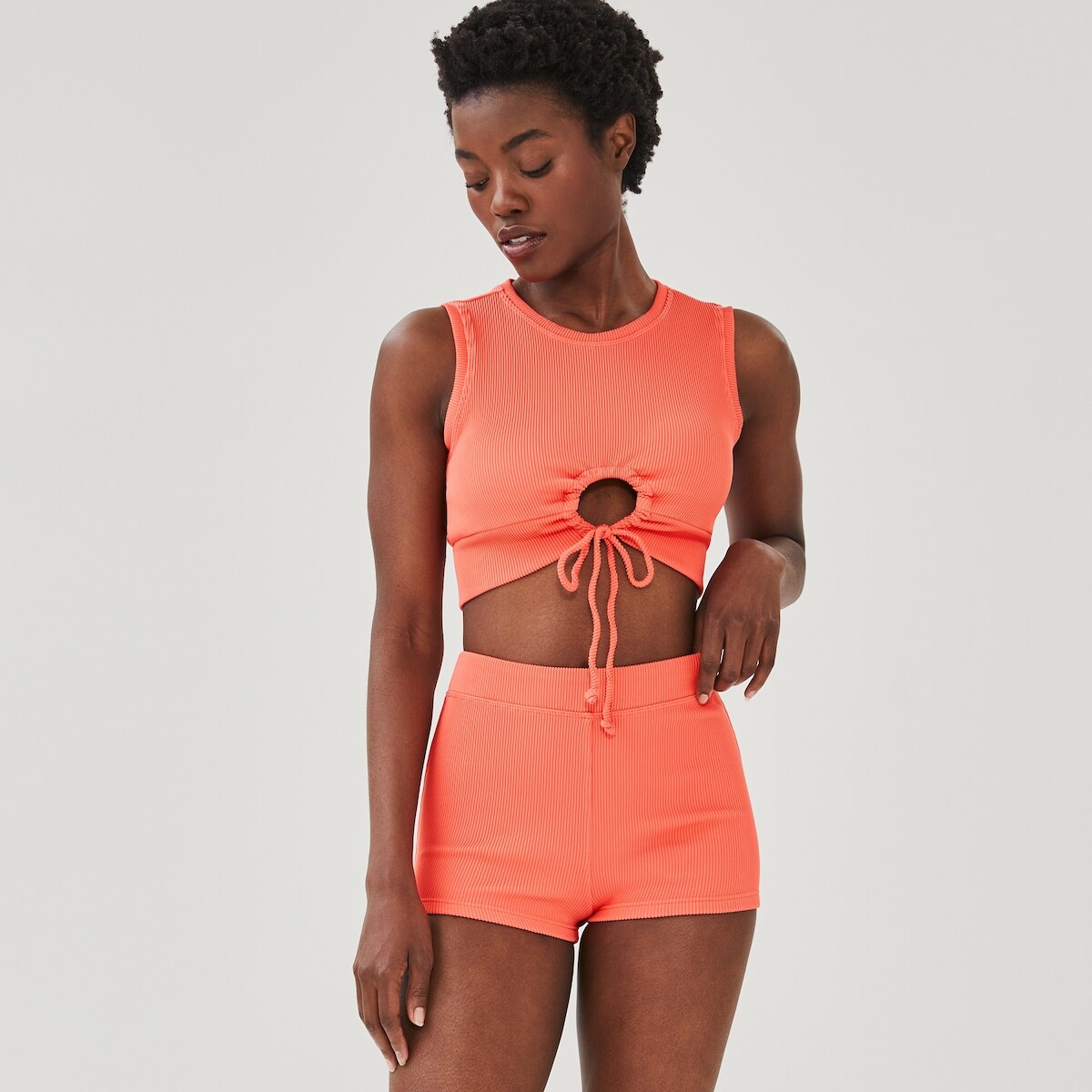 High Rise Swim Short