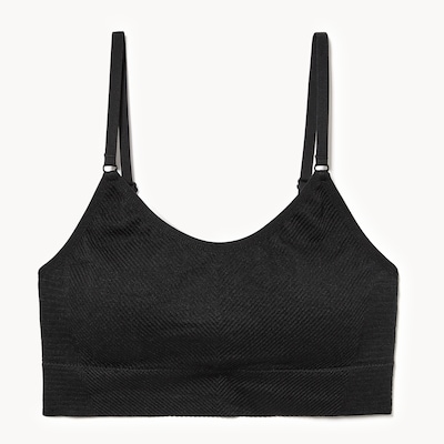 Soutien-gorge sport au maintien léger - Noir