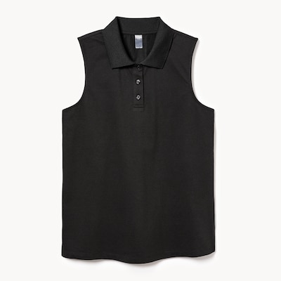 Cami sport style polo de golf - Noir