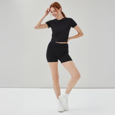 2-Pack 4" Bike Shorts - Black