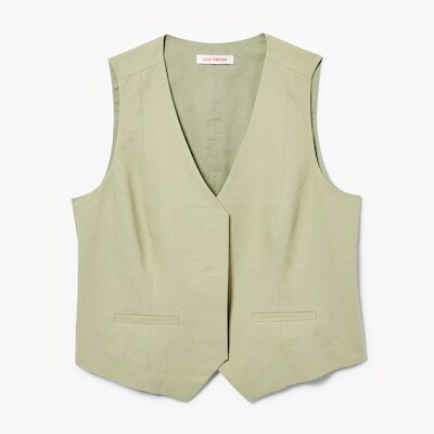 Veste en lin mlang - Vert Kaki