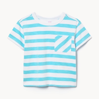 Baby Boys' Striped T-Shirt - Neon Blue