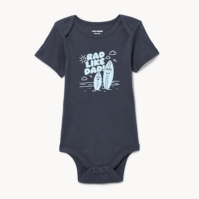 Baby Boys' Graphic Bodysuit - Dark Navy