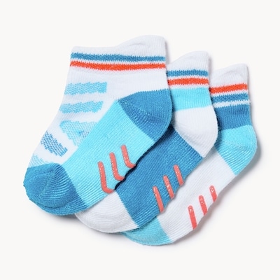 Joe Fresh Baby Boys' 3-Pack Low-Cut Socks 1 ea, $6.00/1ea