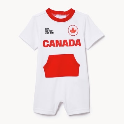 Baby FIFA World Cup 2026™ Canada Romper - Red