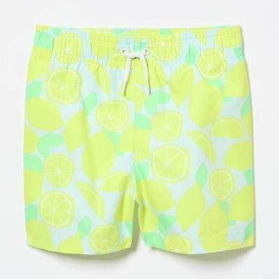 Baby Boys' Printed Swim Trunk - Light Blue