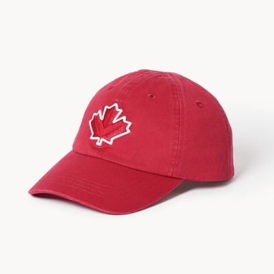 Casquette de baseball Canada pour garçons - Rouge