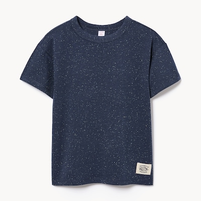 Kid Boys' Drop Shoulder T-Shirt - Dark Navy