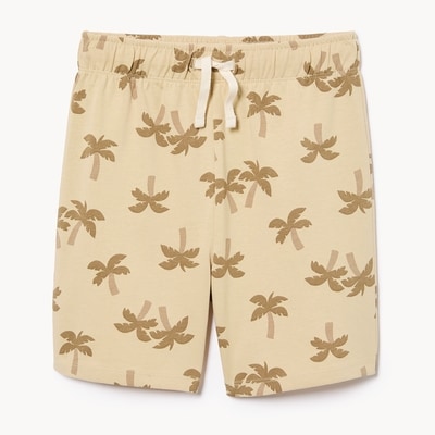 Short imprimé sans attache pour garçons - Sable