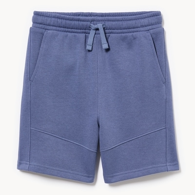Short en molleton pour préadolescents - Marine pâle