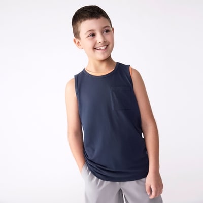 Joe Fresh Kid Pocket Tank 1 ea, $5.00/1ea