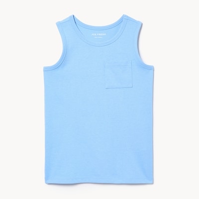Kid Pocket Tank - Blue
