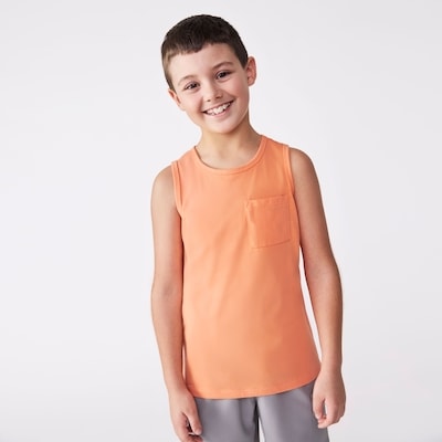 Kid Pocket Tank - Orange