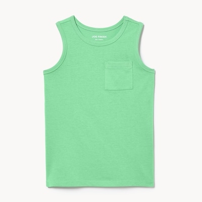 Débardeur à poche pour enfant - Vert