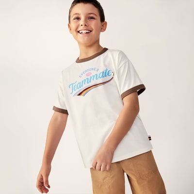 Joe Fresh T-shirt à bordure contrastante Fierté pour enfants 1 ea, 19,00 $/1ch