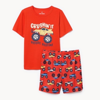 Joe Fresh Ensemble pyjama imprimé de 2 pièces pour garçons 1 ea, 16,00 $/1ch