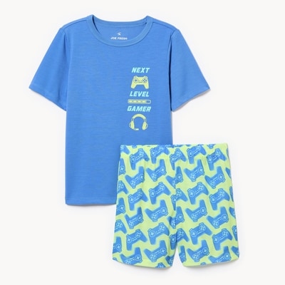 Kid Boys' Graphic 2-Piece Sleep Set - Blue