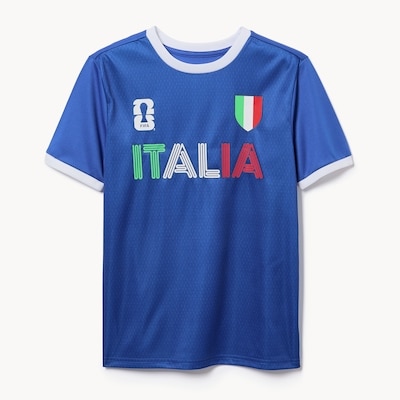 T-shirt Coupe du Monde FIFA 2026MC Italie, enfant - Bleu
