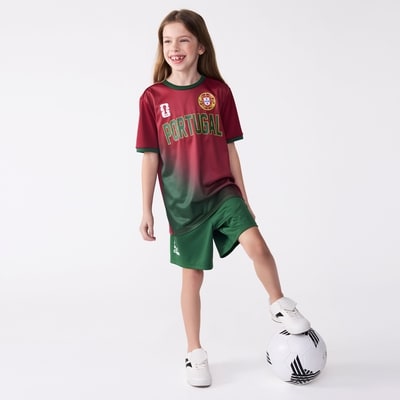  T-shirt Coupe du Monde FIFA 2026MC Portugal enfant 1 ea, 24,00 $/1ch