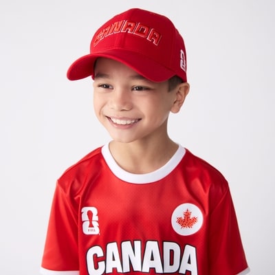Kid Boys' FIFA World Cup 2026™ Canada Cap - Red