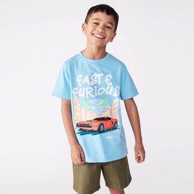 Joe Fresh T-shirt imprimé Fast & Furious pour garçons 1 ea, 19,00 $/1ch