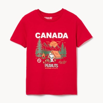 Joe Fresh T-shirt Snoopy Canada de Peanuts pour enfant 1 ea, 19,00 $/1ch
