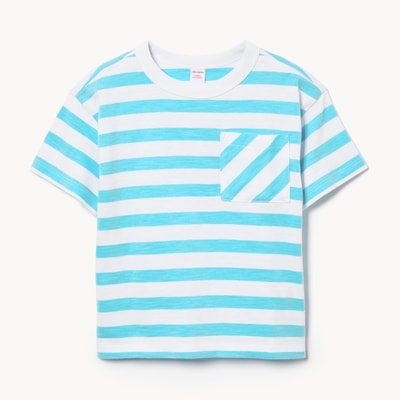 Joe Fresh T-shirt rayé à poche pour petits garçons 1 ea, 12,00 $/1ch