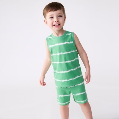 Débardeur imprimé pour petits garçons - Vert