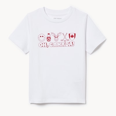 Joe Fresh T-shirt imprimé Canada pour tout-petits 1 ea, 6,00 $/1ch