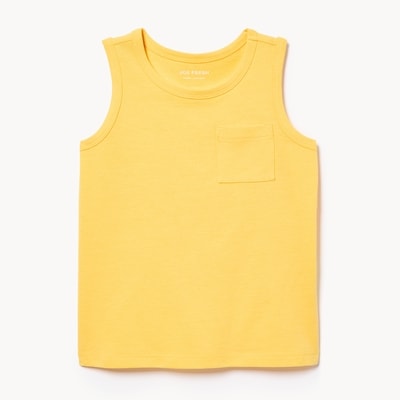 Toddler Pocket Tank - Yellow