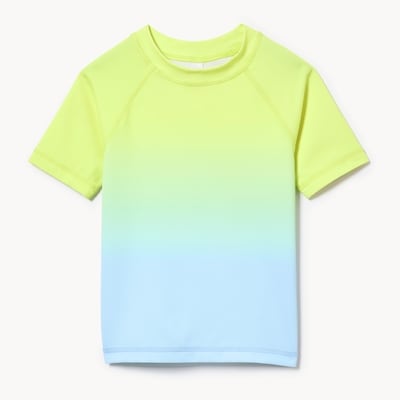 Toddler Boys' Ombre Rash Guard - Bright Green