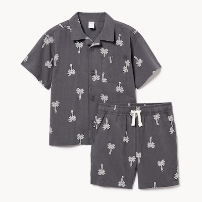 Joe Fresh Toddler Boys' Printed Seersucker 2-Piece Set 1 ea, $26.00/1ea