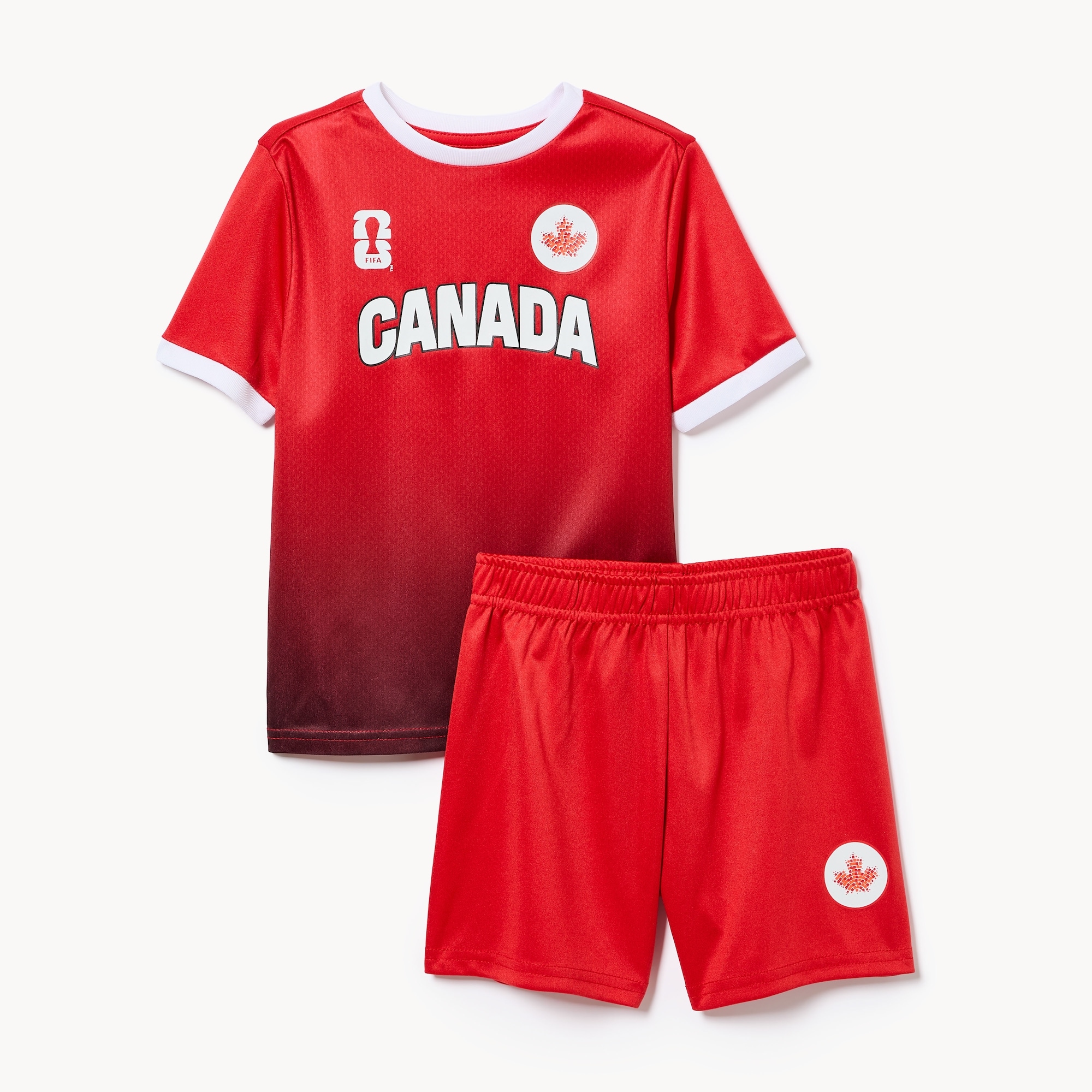 Toddler FIFA World Cup 2026™ Canada Set in Red from Joe Fresh