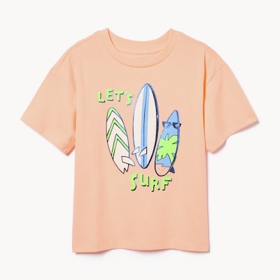 Toddler Boys' Graphic T-Shirt - Peach