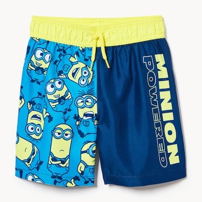 Toddler Boys' Minions Swim Trunk - Pastel Yellow