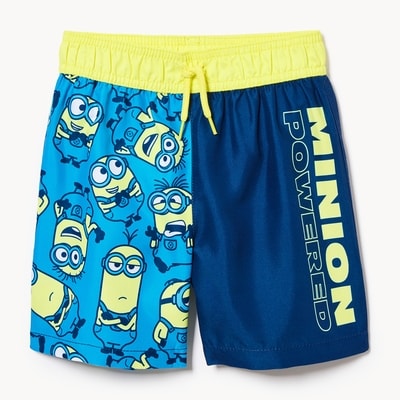 Toddler Boys' Minions Swim Trunk - Pastel Yellow