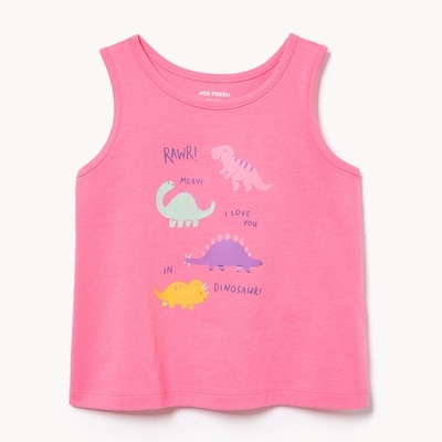 Baby Girls' Graphic Tank - Pink