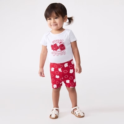 Joe Fresh Cache-couche imprimé Canada pour bébés filles 1 ea, 6,00 $/1ch