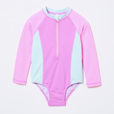 Joe Fresh Baby Girls' Colourblocked Rashguard Suit 1 ea, $16.00/1ea