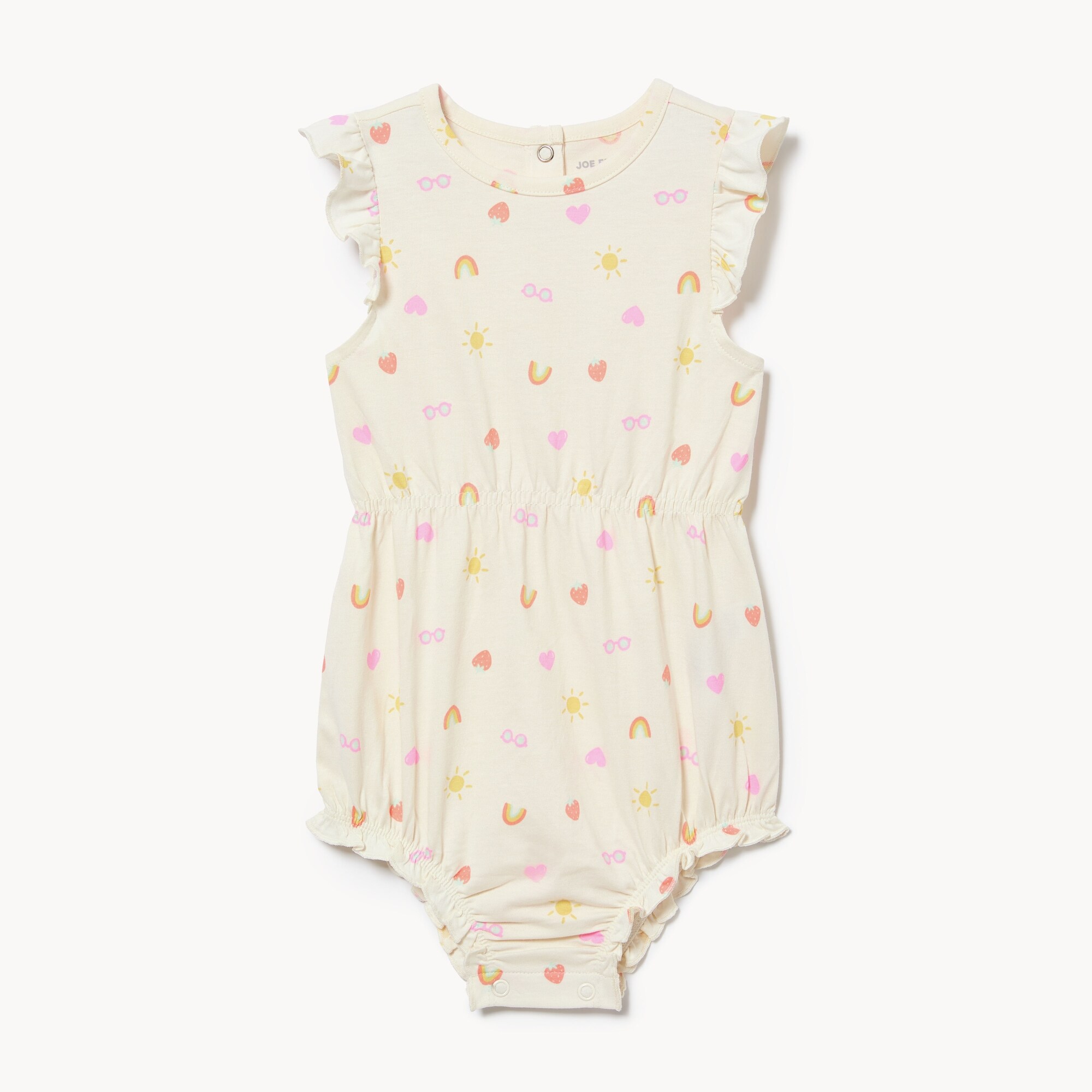 Barboteuse imprimée pour bébés filles